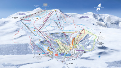 Piste map