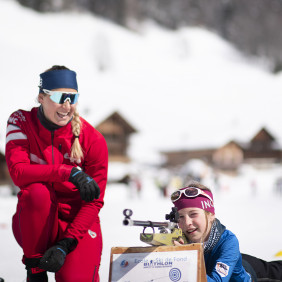 Biathlon tir à 10 m : séance initiation sans les skis