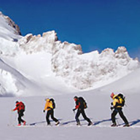 Ski de randonnée encadré par le Bureau des Guides de Montagne de St Sorlin et St Jean d'Arves