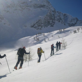Ski de randonnée avec Ubay'Evasion